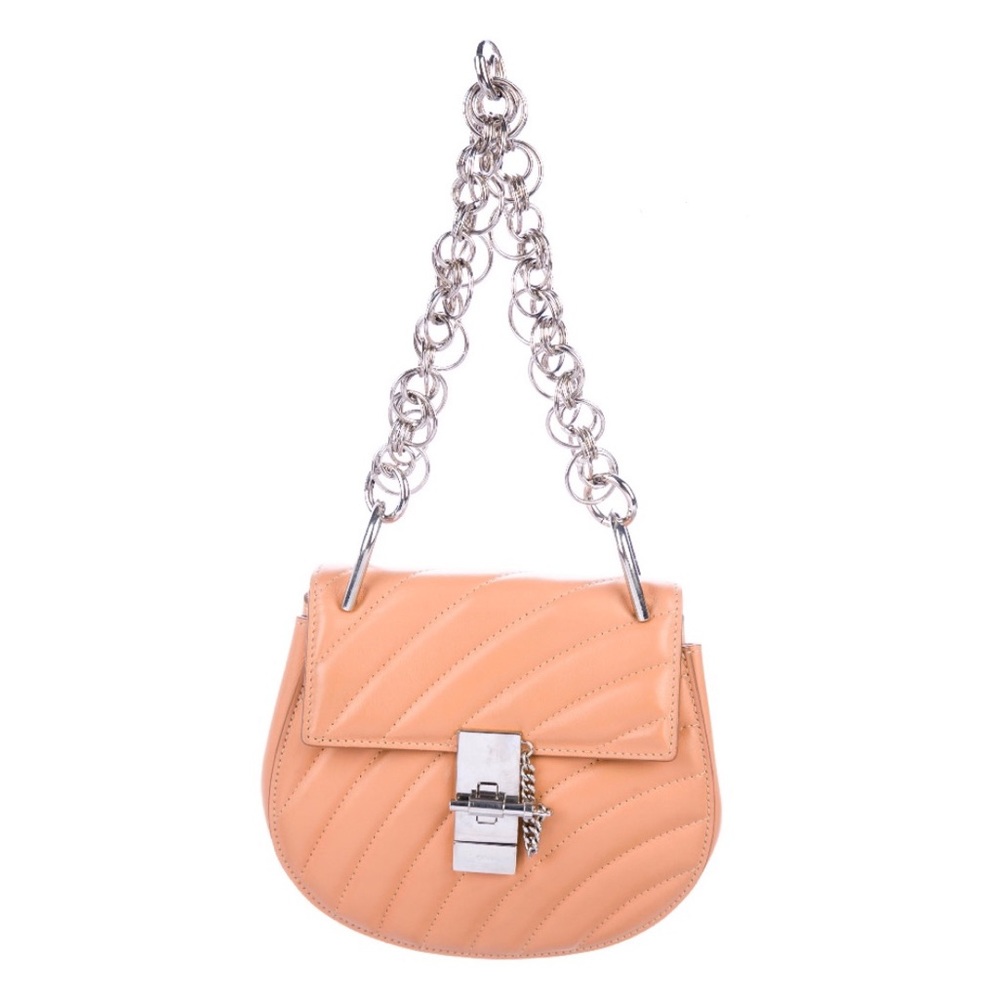 Chloe Quilted Drew Bag